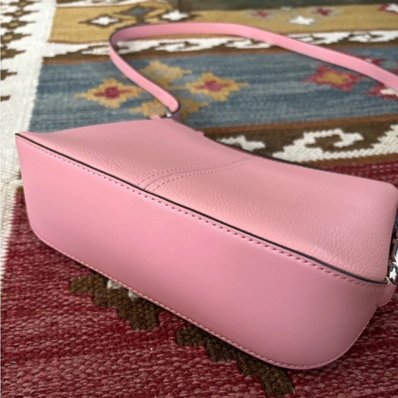 Michael Kors Laney Crossbody Bag Primrose Pink Silver tone - Picture 6 of 6